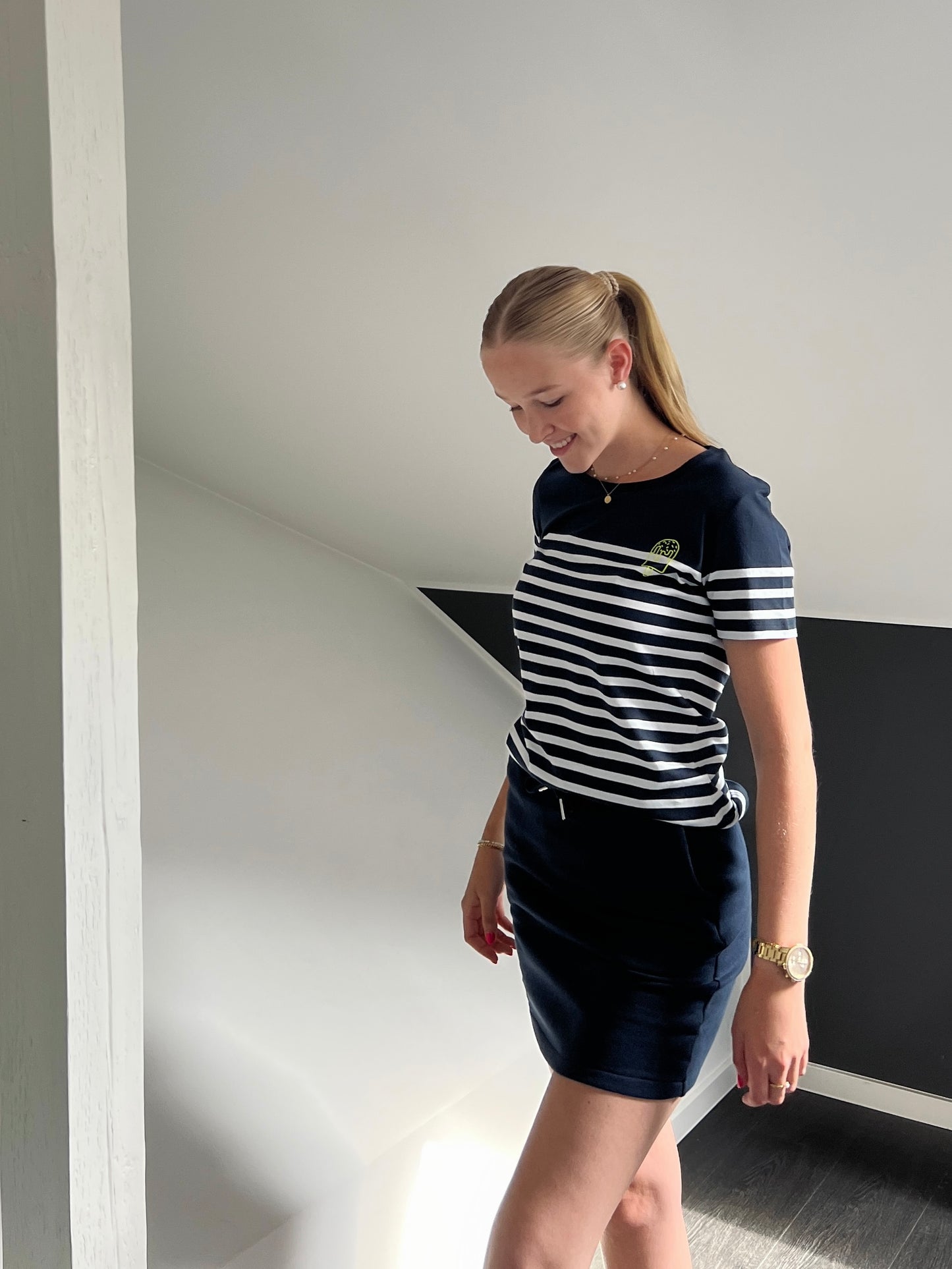 Summer T-shirt with stripes