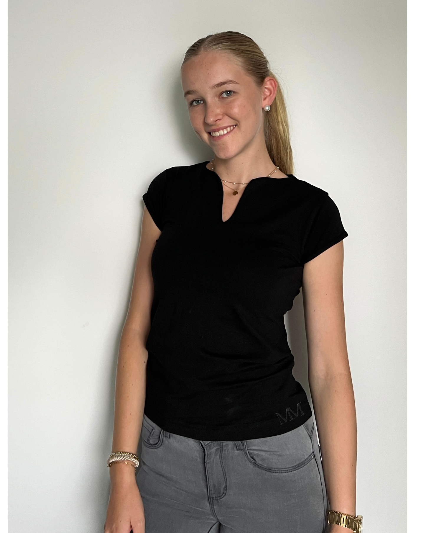 Glitter T-Shirt Blouse style