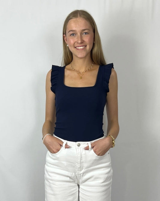 Top mit Rüsschen - Tonia