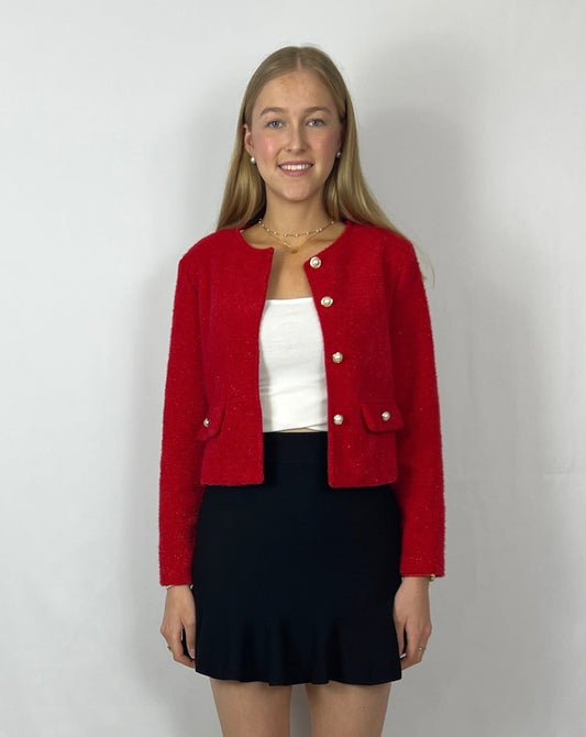 Tweed short Blazer - Thea