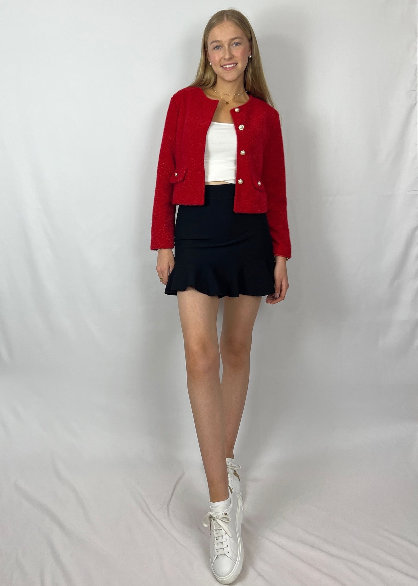 Tweed short Blazer - Thea