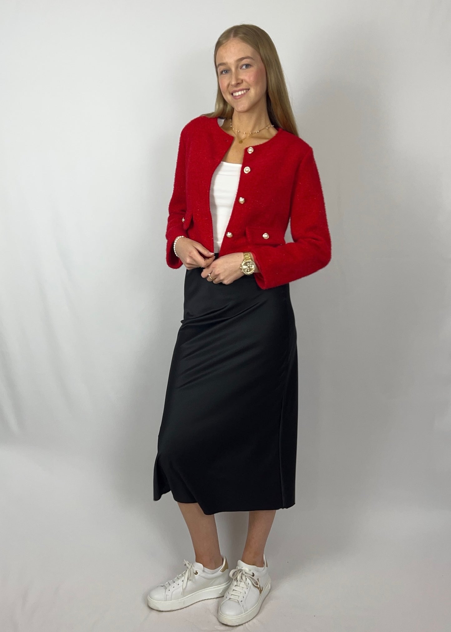 Tweed short Blazer - Thea