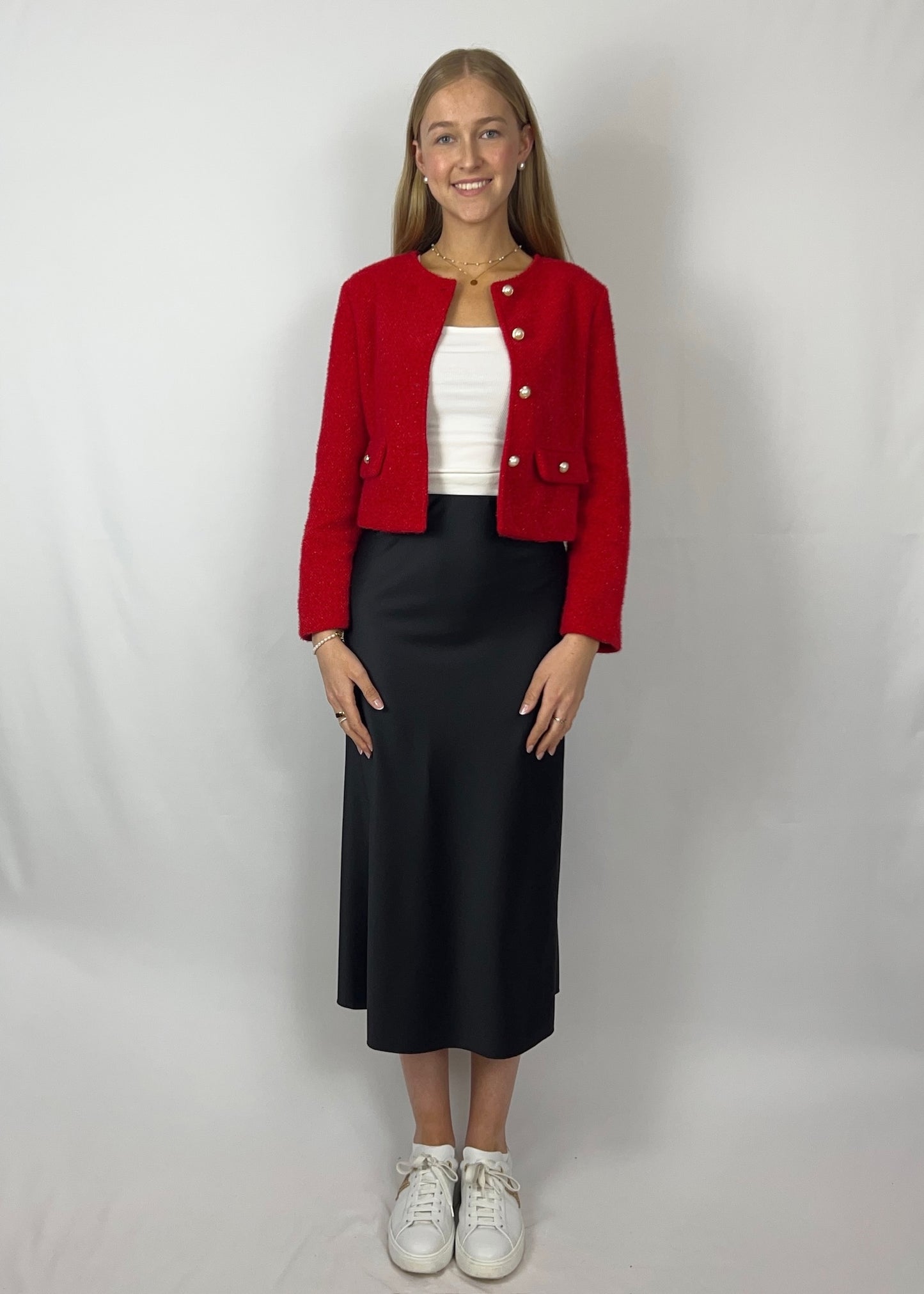 Tweed short Blazer - Thea