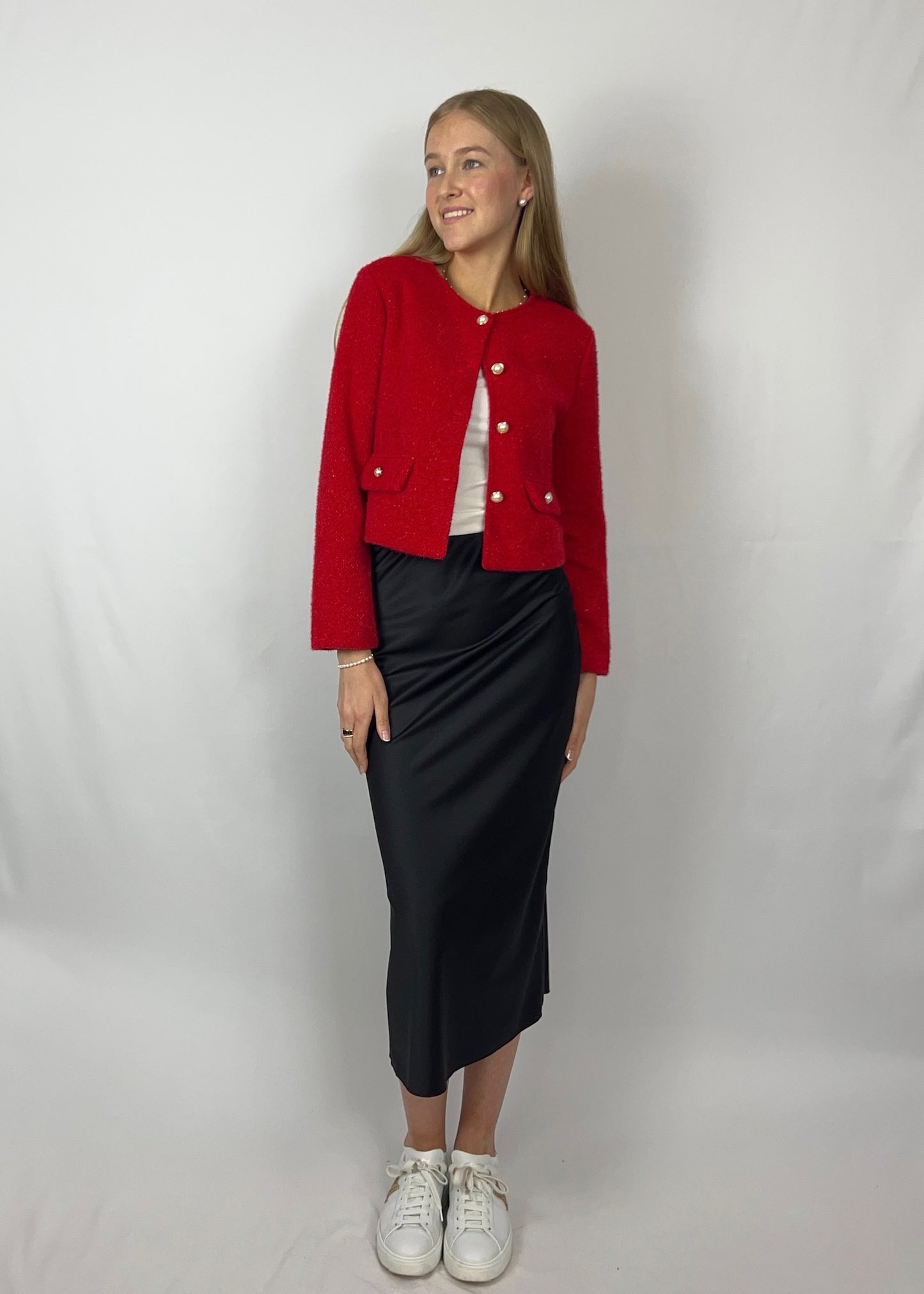 Tweed short Blazer - Thea