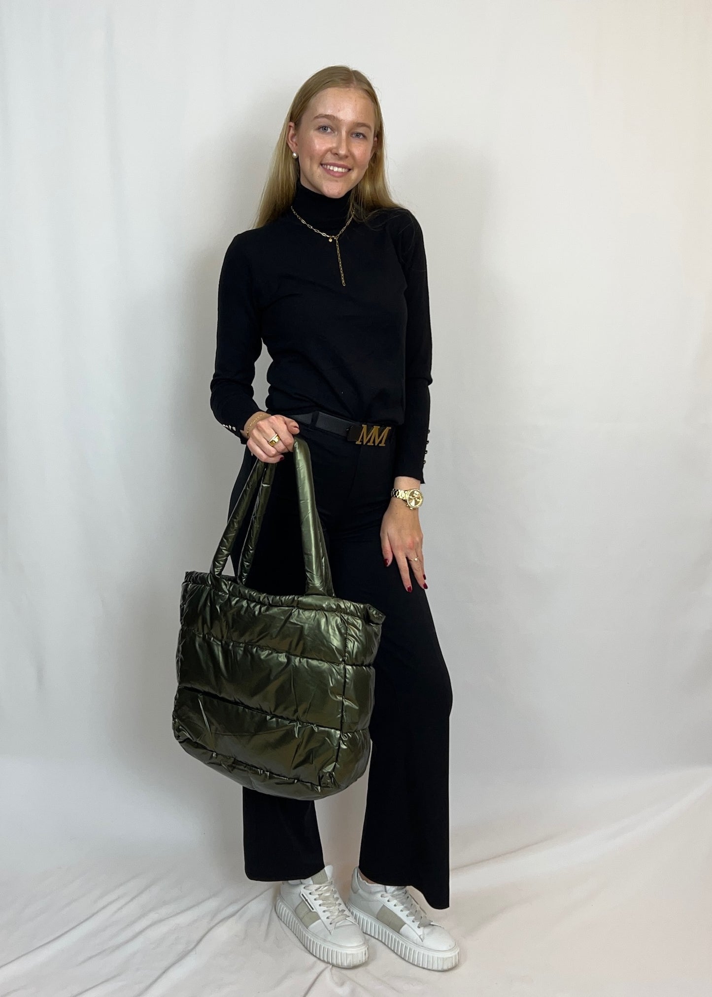 Tamina - Tragetasche mit gesteppter Daunenoptik