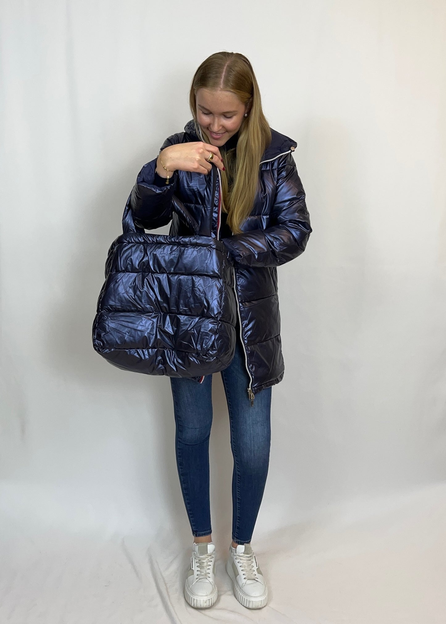 Tamina - Tragetasche mit gesteppter Daunenoptik