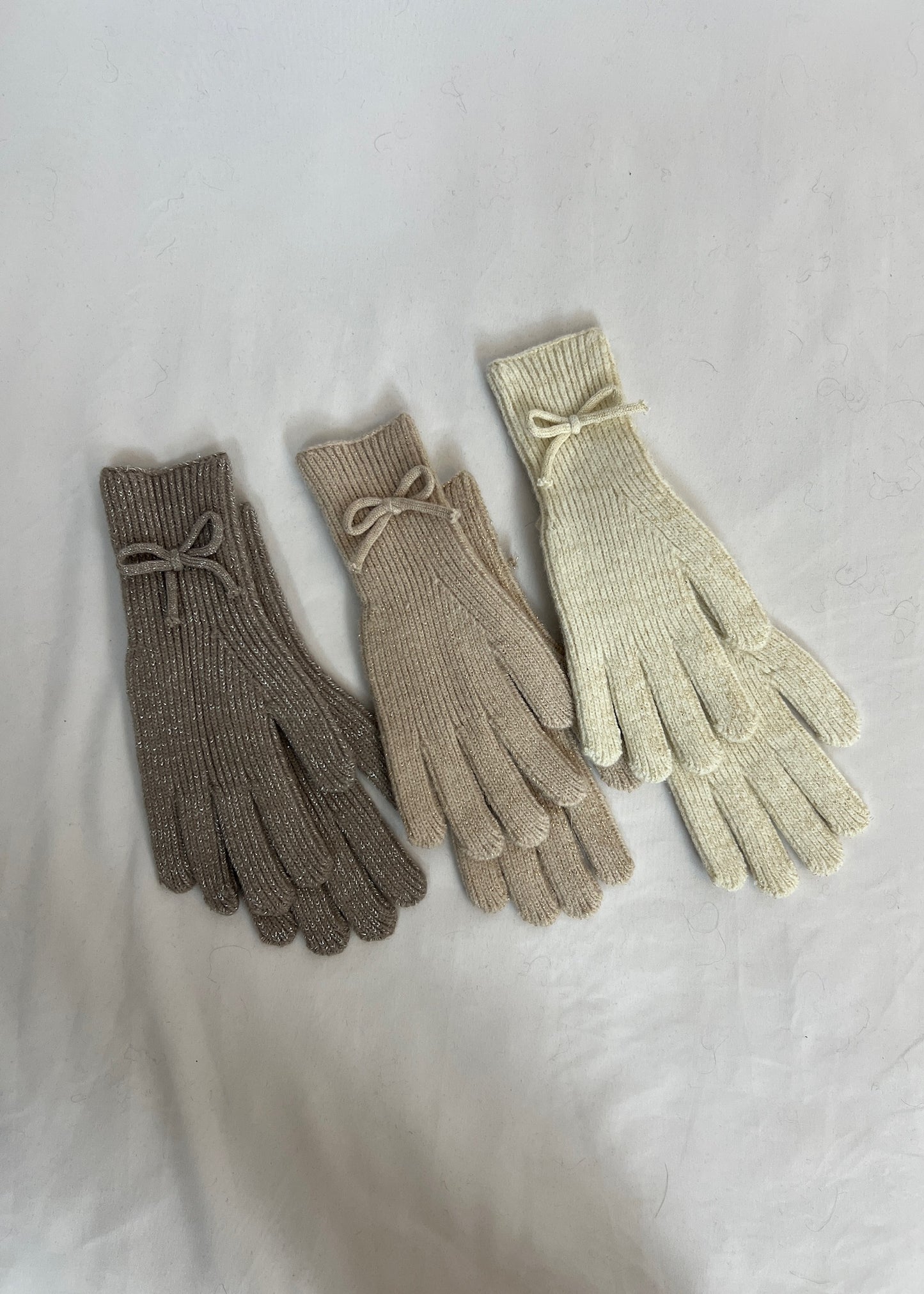 Hannah - Handschuhe mit Schleife