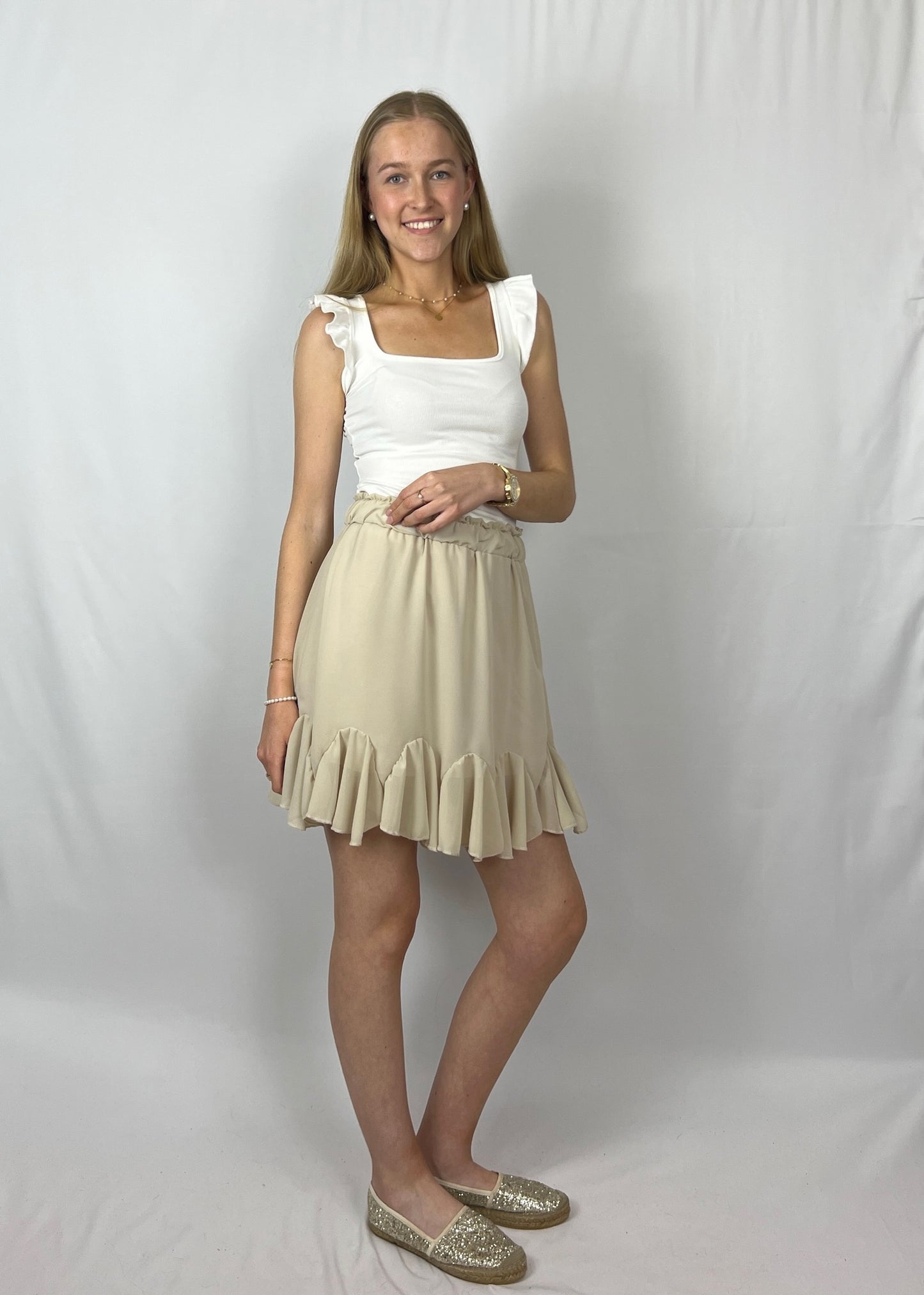 Polly und Tonia Set - beige