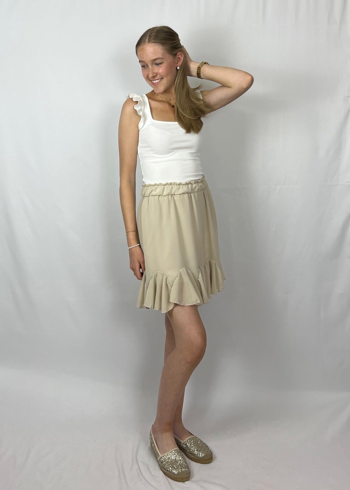 Polly und Tonia Set - beige