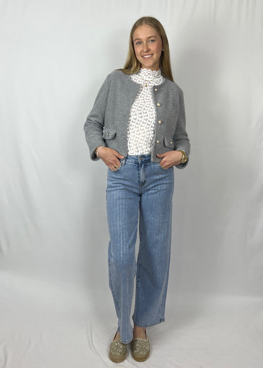 Thea Herzchen Glitzer - Set