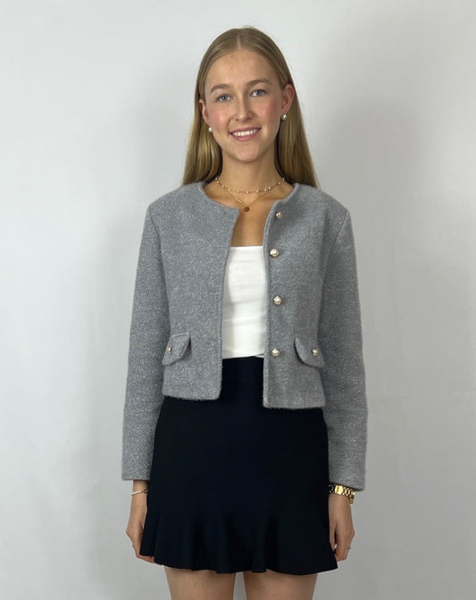 Tweed short Blazer - Thea