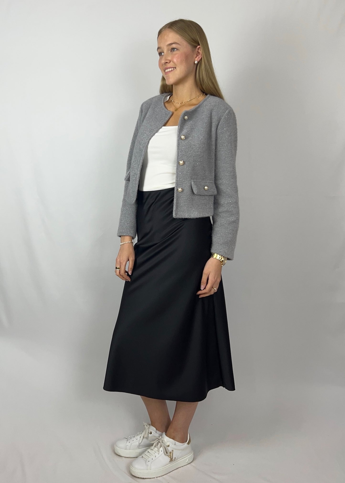 Tweed short Blazer - Thea