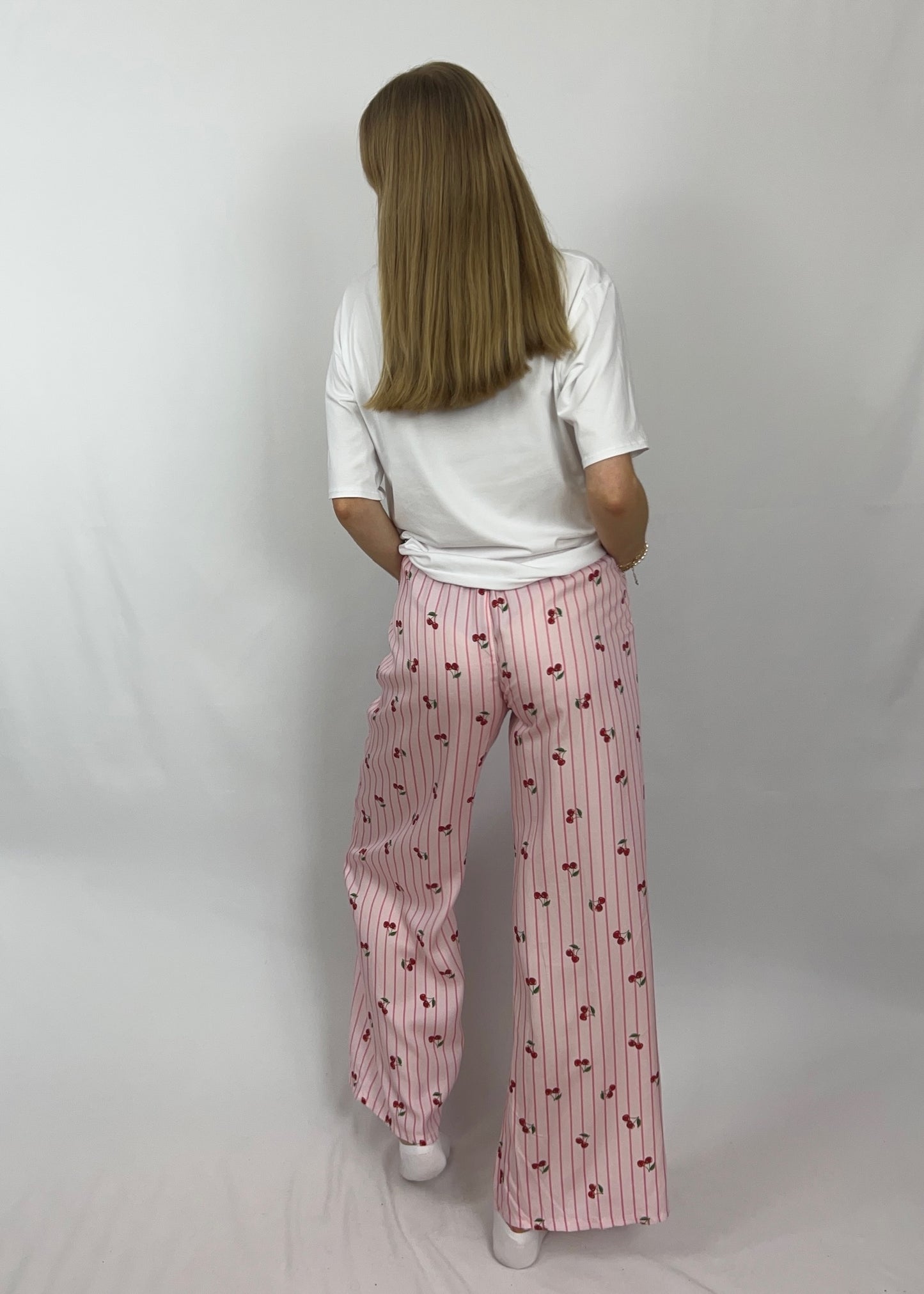 Pyjama Hose - Cherry