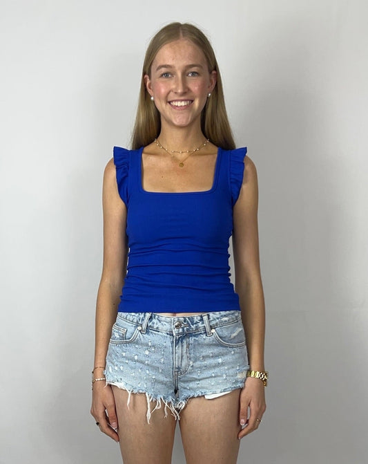 Top mit Rüsschen - Tonia