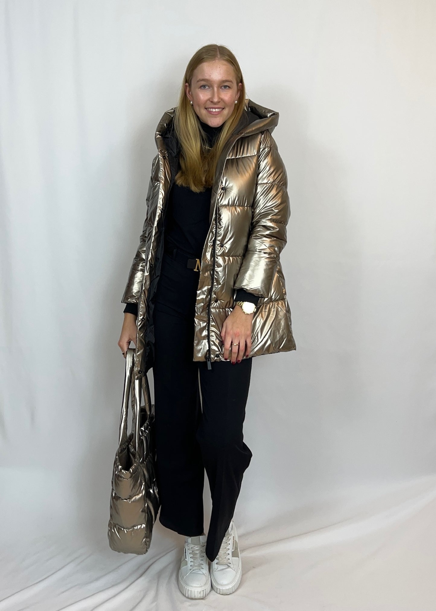 Tamina - Tragetasche mit gesteppter Daunenoptik