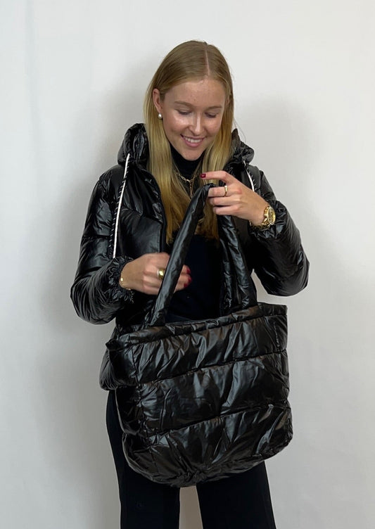 Tamina - Tragetasche mit gesteppter Daunenoptik