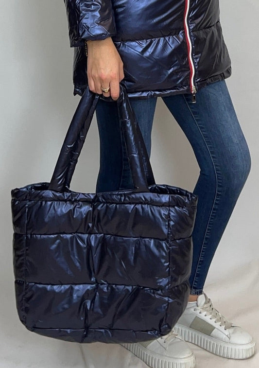 Tamina - Tragetasche mit gesteppter Daunenoptik