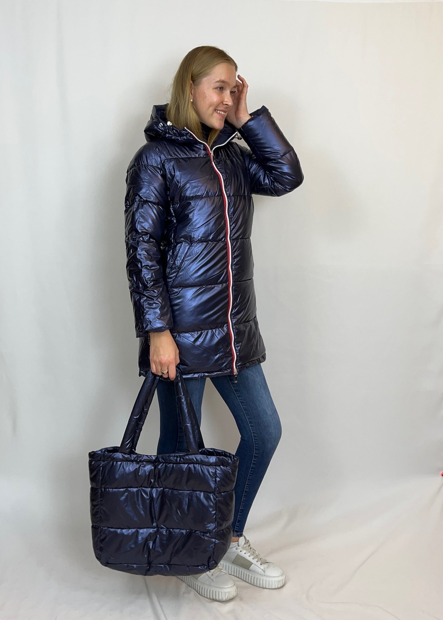 Tamina - Tragetasche mit gesteppter Daunenoptik