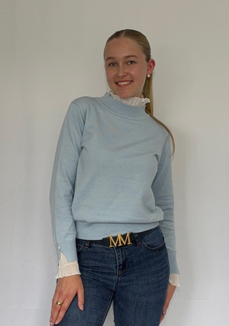 Silène - Spitzenpullover