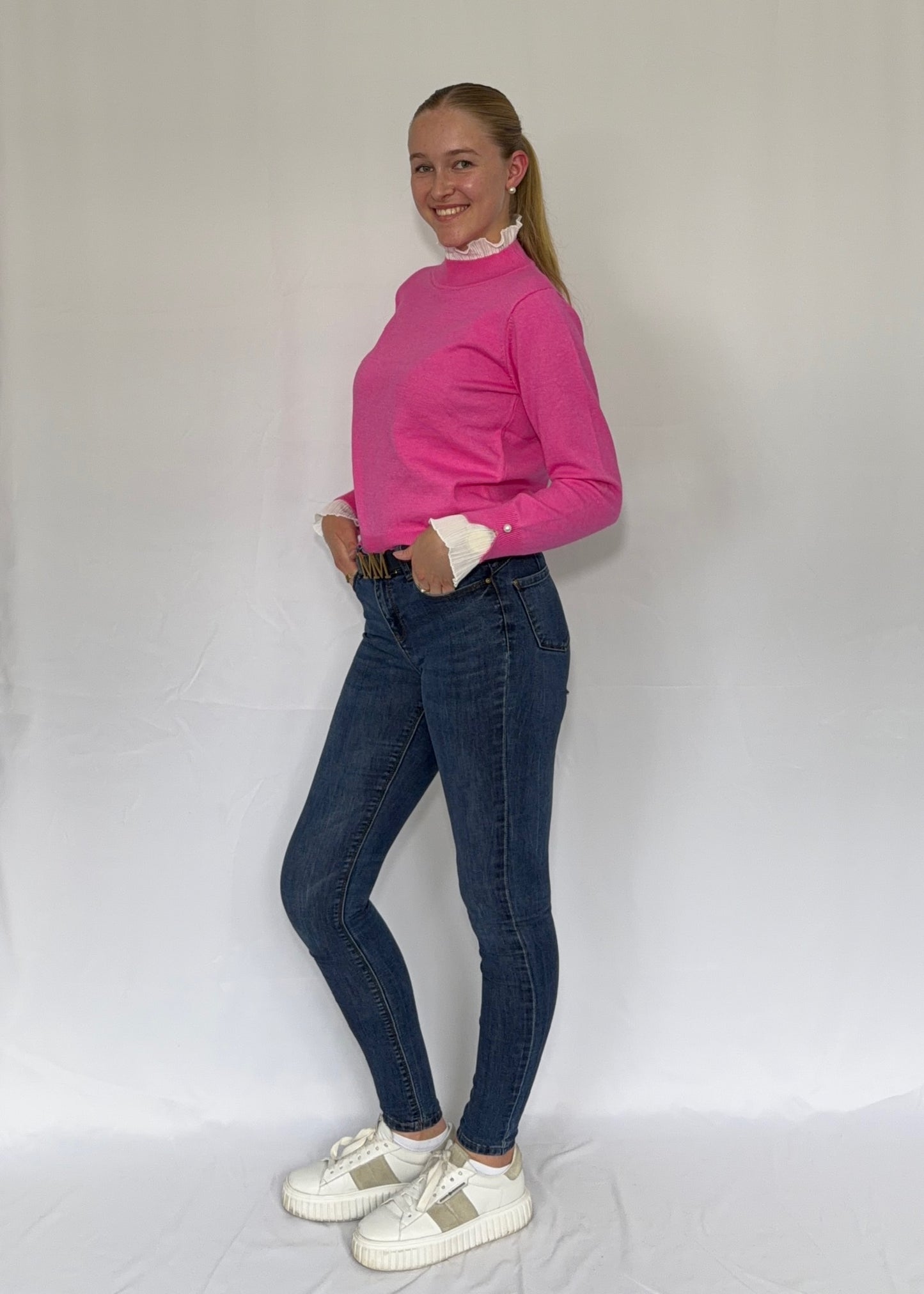 Silène - Spitzenpullover