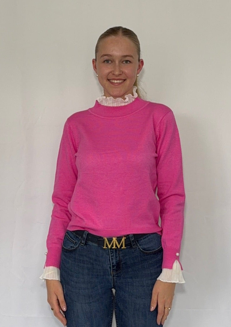 Silène - Spitzenpullover