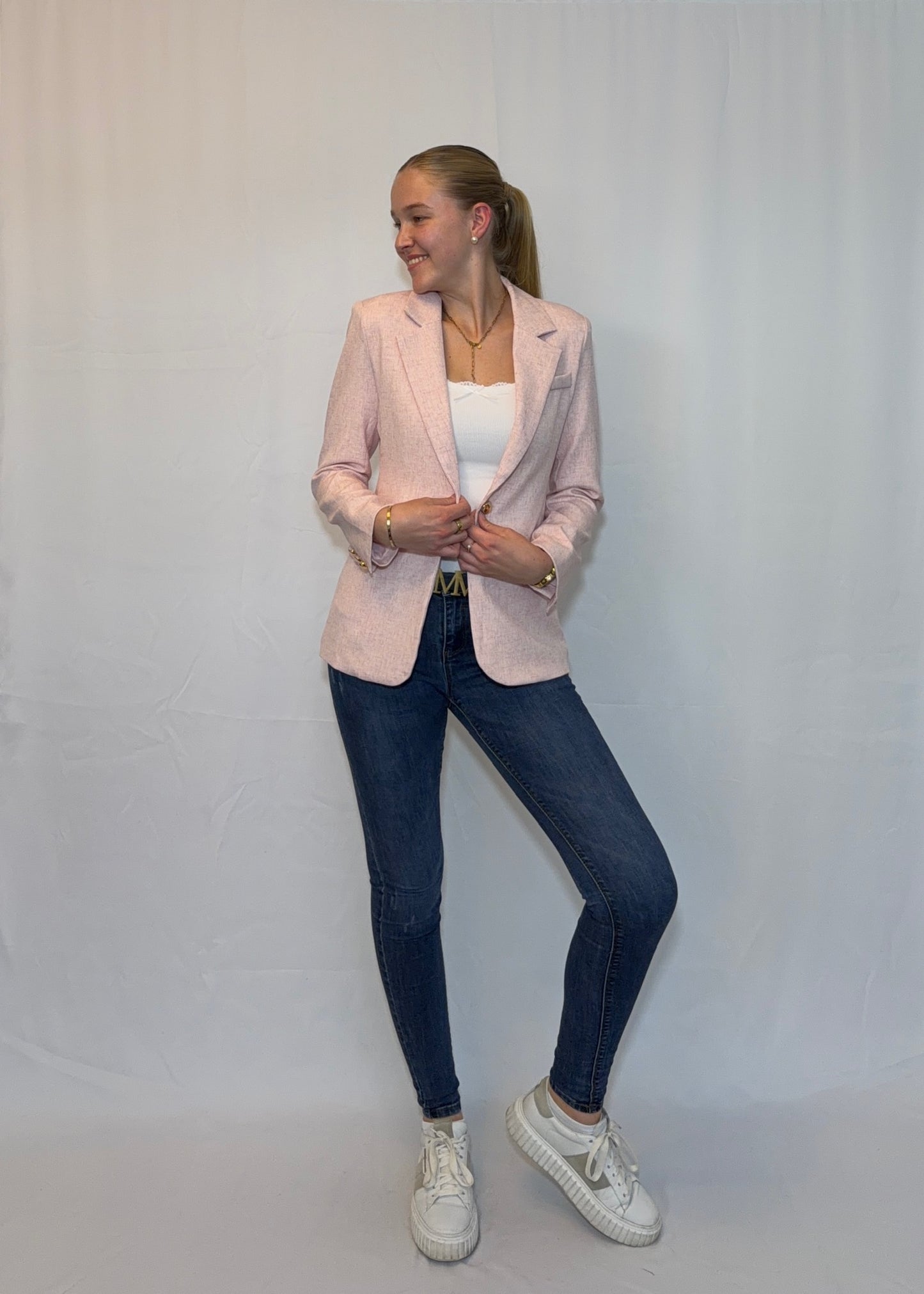 Livia - Top mit Rüsschen & Schleife