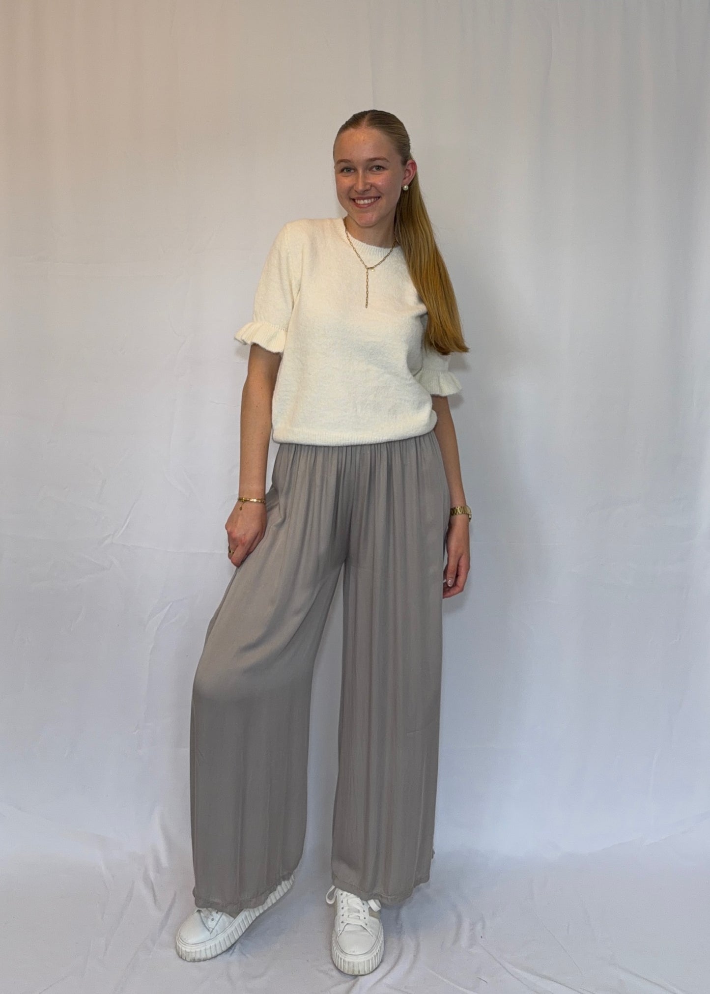 Seraphina - Satin Viskose Hose