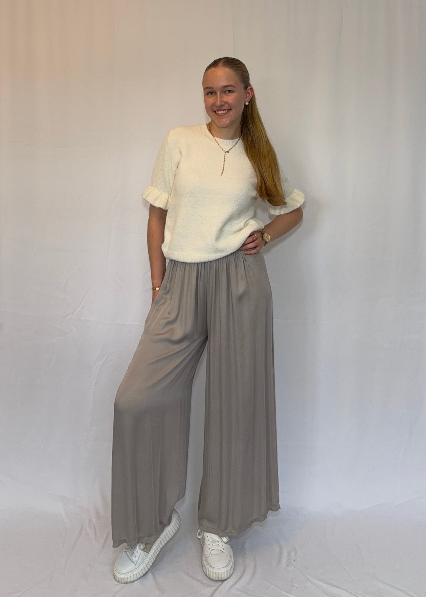 Seraphina - Satin Viskose Hose