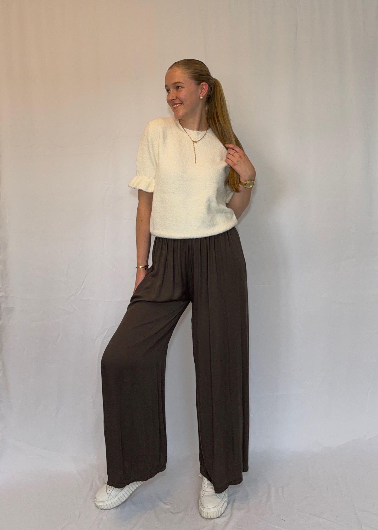 Seraphina - Satin Viskose Hose